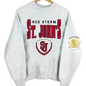 NCAA St John’s Red Storm er St John's University Sweatshirt shirt grey